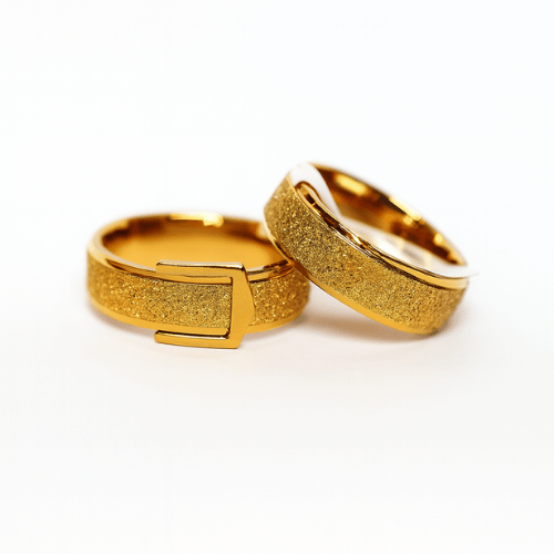 Fashion 4mm6mm Stainless Steel Frosted Pearl Sand