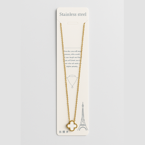 Fashion Four Leaf Clover Pendant Necklaces