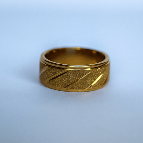 8mm Men's Stainless Steel Couple Ring