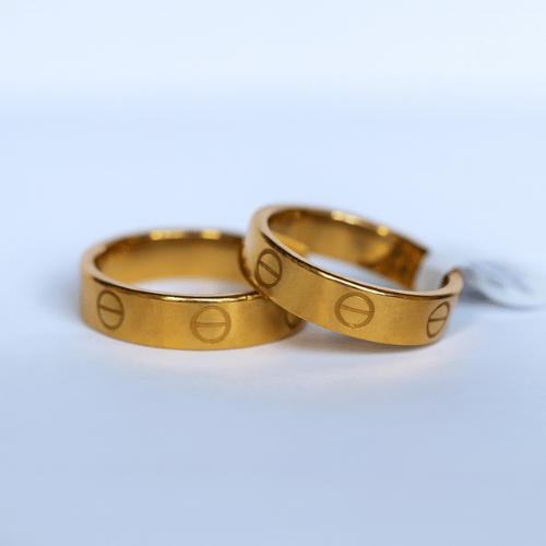 Stainless Steel Cartier Ring