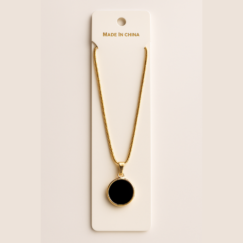 Black Onyx Phoenix Necklace