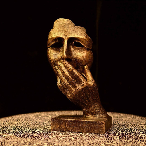 Abstract Human Fiber Collectible Sculpture