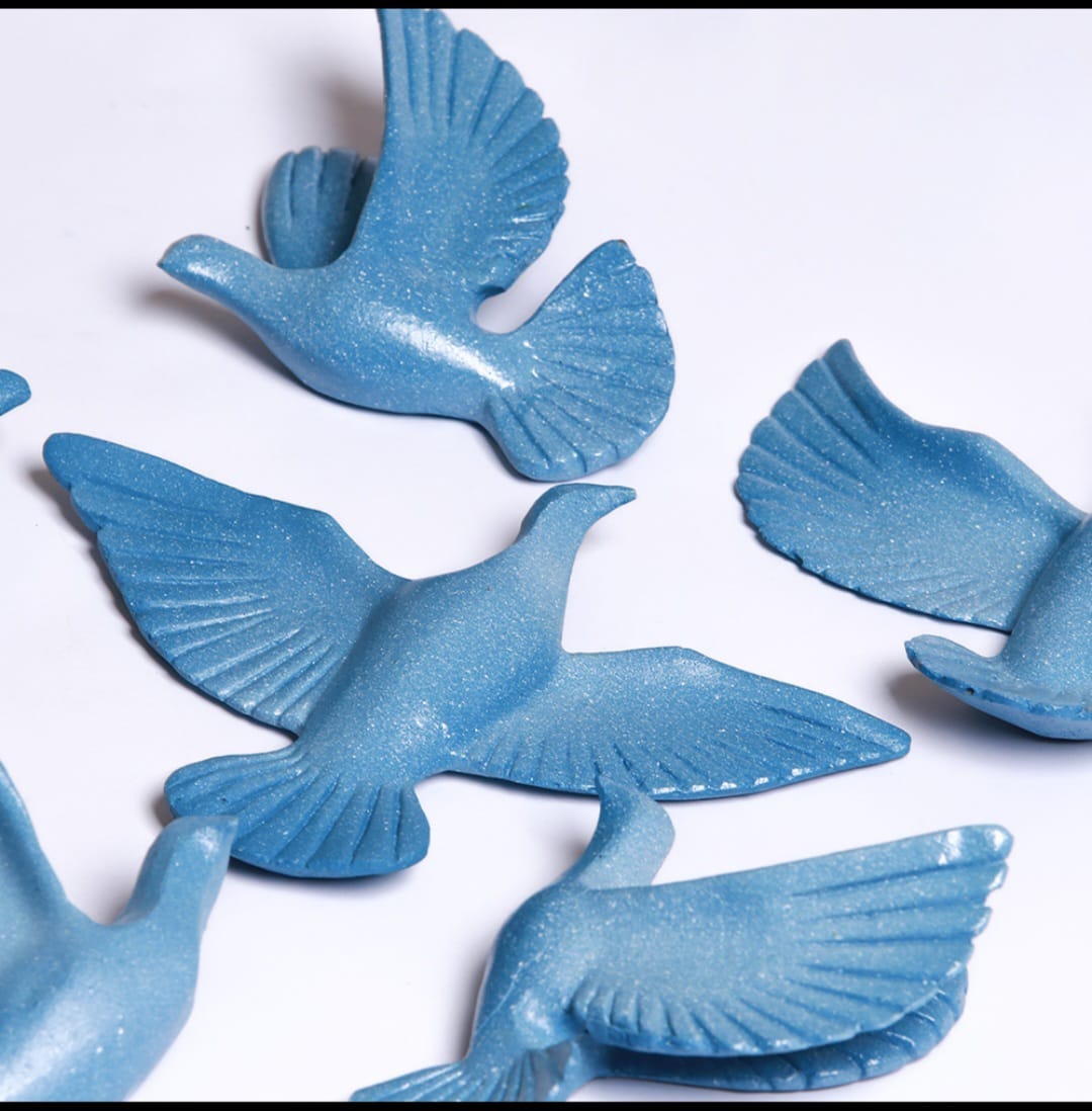 Resin Wall Hanging Birds